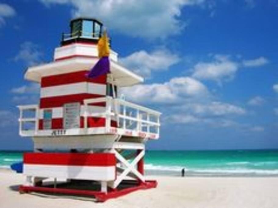Apartment Right On The Beach! Miami Beach Buitenkant foto