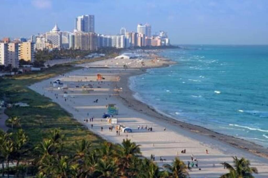 Apartment Right On The Beach! Miami Beach Buitenkant foto