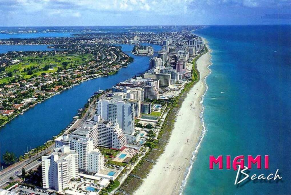 Apartment Right On The Beach! Miami Beach Buitenkant foto